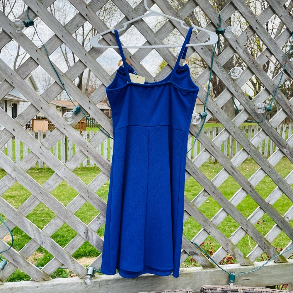 NWT! Blue Olivia Rae Dress! - Picture 4 of 5
